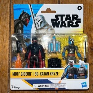 Star Wars Moff Gideon & Bo-Katan Kryze Action Figures
